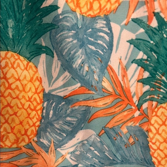 Vibrant Yellow and Green Board Shorts with Elastic Waistband - Picture 4 of 12